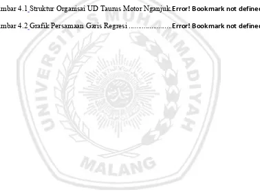 Gambar 4.1 Struktur Organisai UD Taurus Motor Nganjuk .Error! Bookmark not defined. 
