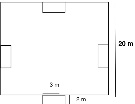 Figure 4. Four Soccer Field Hurdles