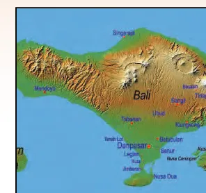 Gambar: 6.4 Peta Pulau Bali