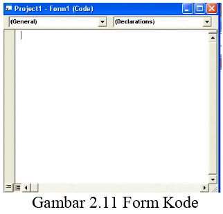 Gambar 2.11 Form Kode 