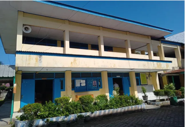 Gambar 3. Lapangan sekolah SMP Negeri 12 Kota Bengkulu 