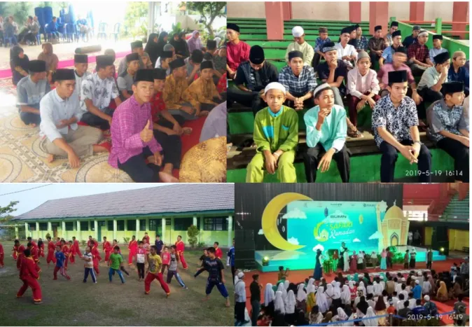 Foto beberapa kegiatan di pondok pesantren Al-Mubaarak Bengkulu 