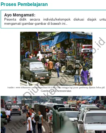 Gambar 1.2 Ketidakteraturan di jalan