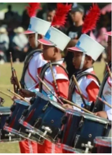 Gambar 4.7 Snare Drum Band MI Muhammadiyah Karanganyar 