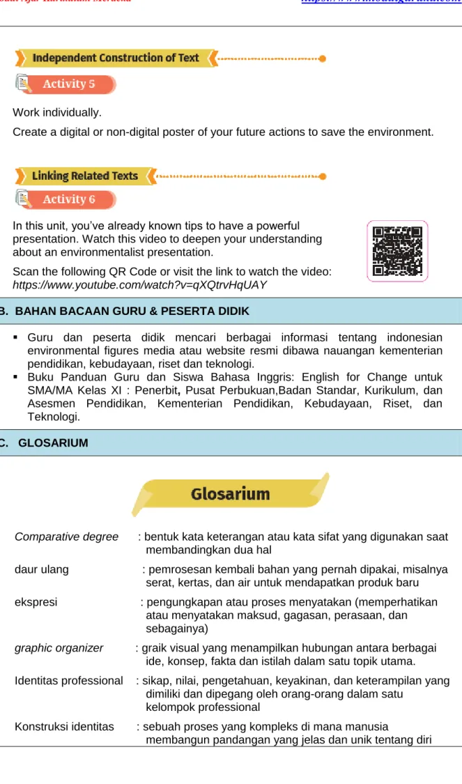 graphic organizer          : graik visual yang menampilkan hubungan antara berbagai  ide, konsep, fakta dan istilah dalam satu topik utama