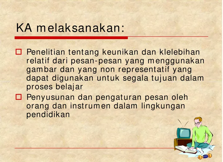 gambar dan yang non representatif yang
