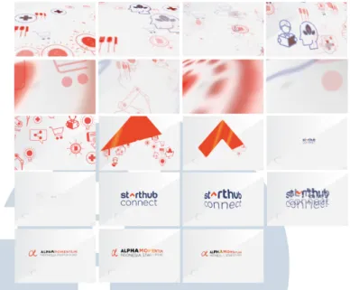 Gambar 3.2. Screenshot video motion graphic-opening PT. 