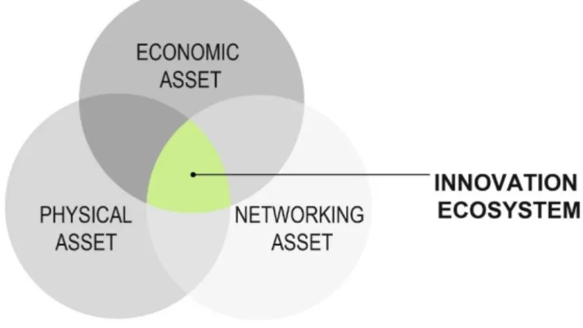 Figure  1.  The  innovation  ecosystem  output.  Source:  retrieved  and  adapted  by  the  authors  from  Katz, B., &amp; Wagner, J