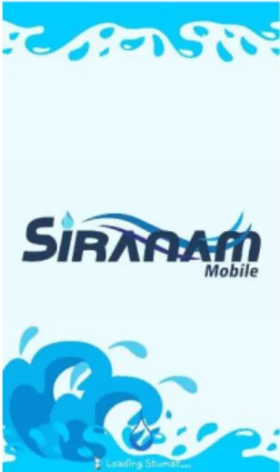 Gambar 4.1 Sistem Informasi Persediaan “Aplikasi SIRANAM” 
