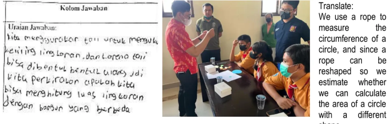 Figure 1. Student Answer and Activity on Problem 1 