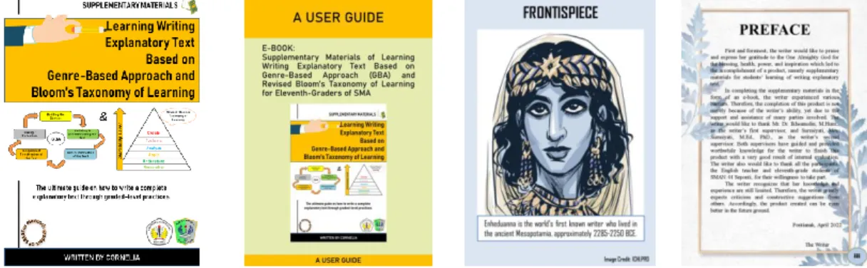 Figure 3  Several examples of front cover and front matter 