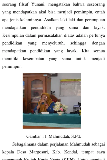Gambar 11. Mahmudah, S.Pd. 