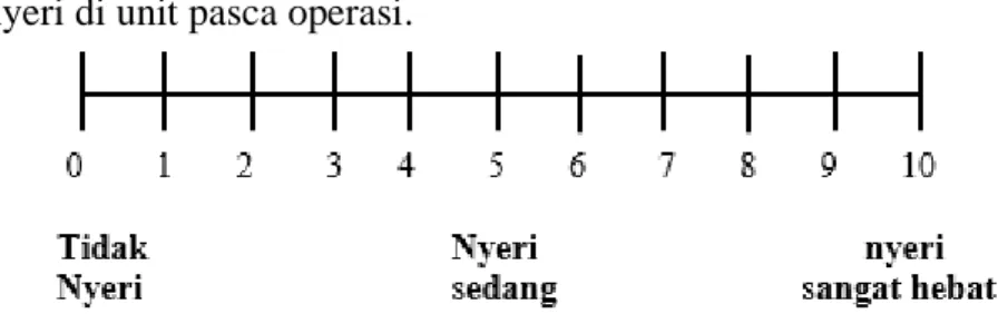 Gambar 4. Skala Penilaian Numerik/Numeric Rating Scale (NRS) 