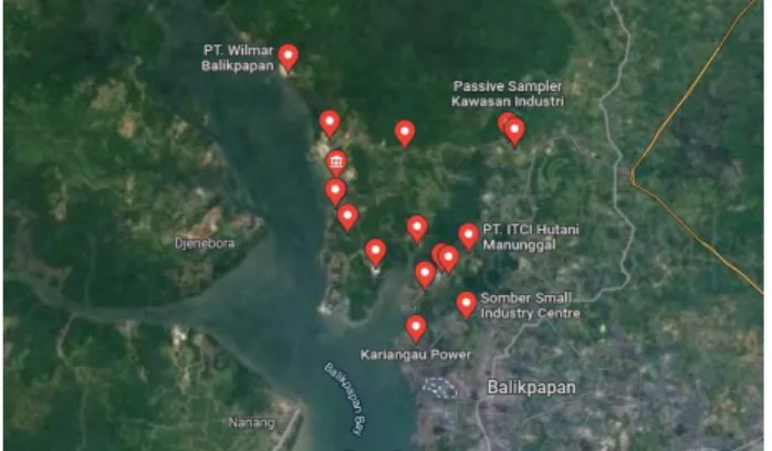 Gambar 1.5 Lokasi Pendirian Pabrik (Kariangau, Kalimantan Timur) (Sumber: Google Maps terkahir diakses 26 Juni 2023) 