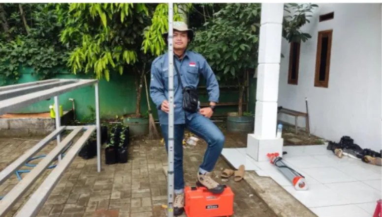 Gambar 5. Rambu ukur / bak ukur 