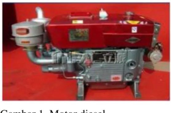Gambar 1. Motor diesel 