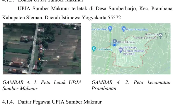 GAMBAR  4.  2.  Peta  kecamatan  Prambanan 