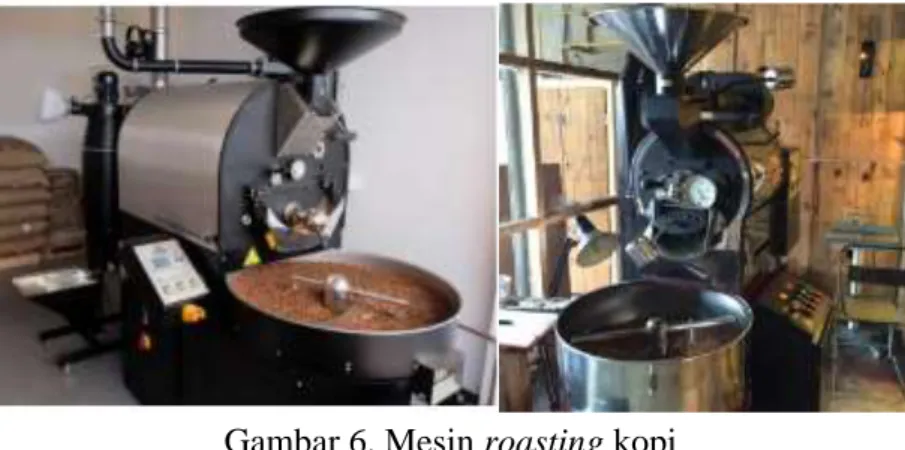 Gambar 6. Mesin roasting kopi 