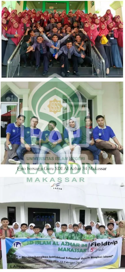 Foto bersama Guru SDI Al Azhar 34 Makassar 