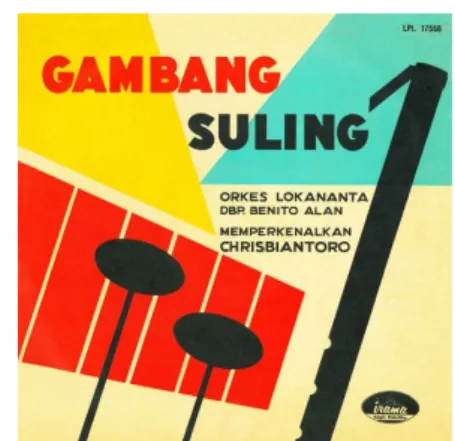 Gambar 6: album Gambang Suling (Orkes  Lokananta)