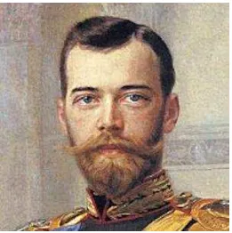 Gambar 3: Tsar Nikholai II Nikolai Aleksandrovich 18 Mei 1868 – 17 Juli 1918 ialah Tsar terakhir Kekaisaran Rusia