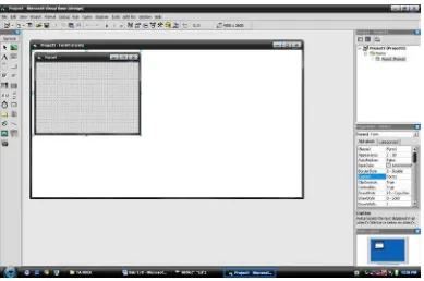 Gambar 2.3 Layar Utama Visual Basic 6.0 