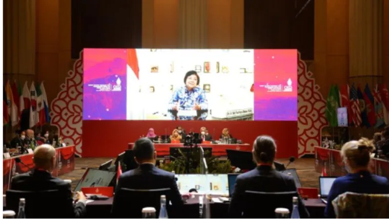 Gambar 3.2 Pertemuan G20 1st EDM-CSWG 
