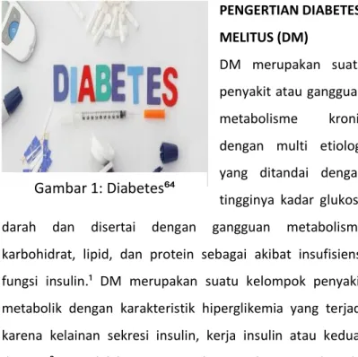 Gambar 1: Diabetes⁶⁴ 