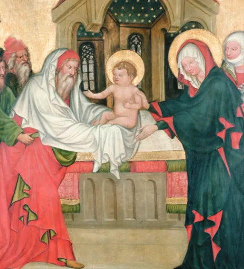 Fig. 1.3. The Circumcision of Jesus. The New Testament reports that Jesus was circumcised in  the Jerusalem Temple (Luke 2:22–24) in obedience to Jewish law