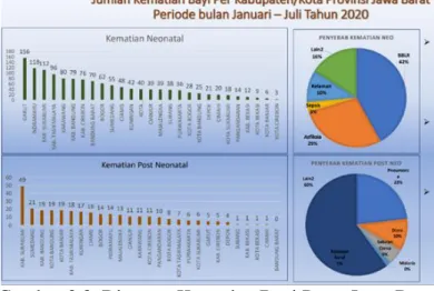 Gambar 3.3. Diagram Kematian Bayi Prov. Jawa Barat  Sumber: Dinas Kesehatan 
