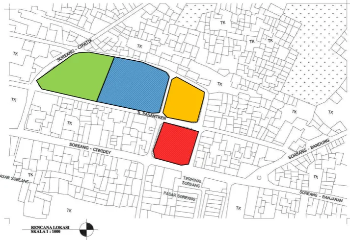 Gambar 29 : Pemintakatan Site 