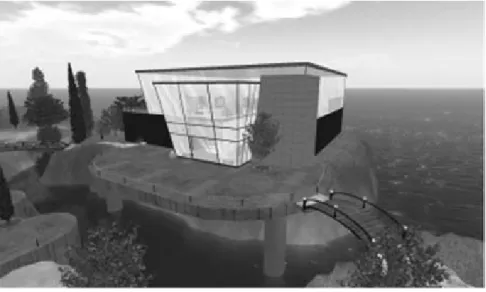 Figure 4.1 IBM’s Virtual Green Data Center in Second Life