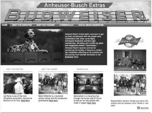 Figure 6.3 Anheuser-Busch Extras