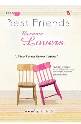 Gambar 9. Warna pada deain cover novel Best Friends Become Lovers 