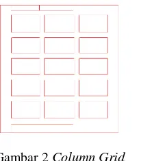 Gambar 2 Column GridSumber: Bradley, Steven (2011,  4 Types of Grids) 