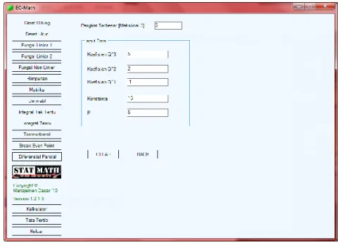Gambar 1.22 Tampilan Menu Input Data 