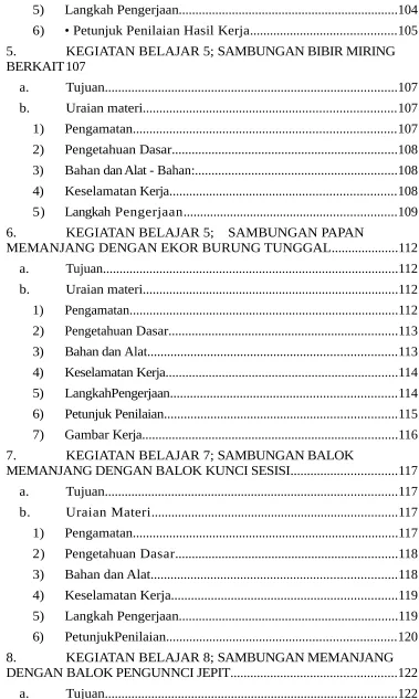 Gambar Kerja.............................................................................116