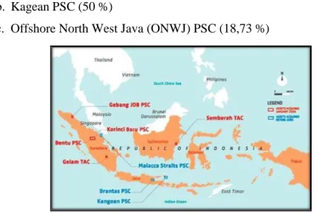 Figure 2.1 Company area of PT IMBANG TATA ALAM in Indonesia                            Source: PT