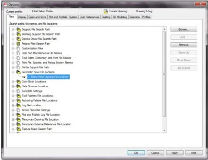 Gambar 2. 21Setting lokasi backup