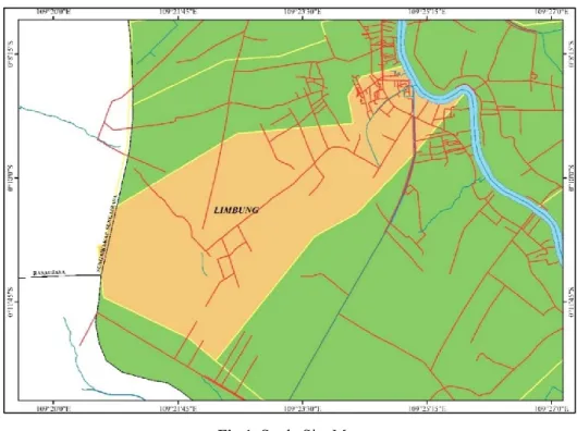 Fig 1. Study Site Map 
