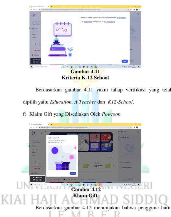Gambar 4.11   Kriteria K-12 School 