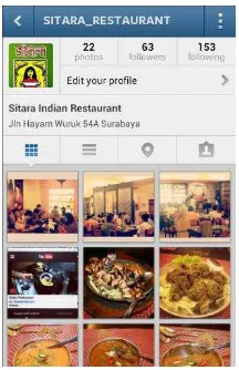 Gambar 1.7 YouTube Sitara Indian Restaurant 