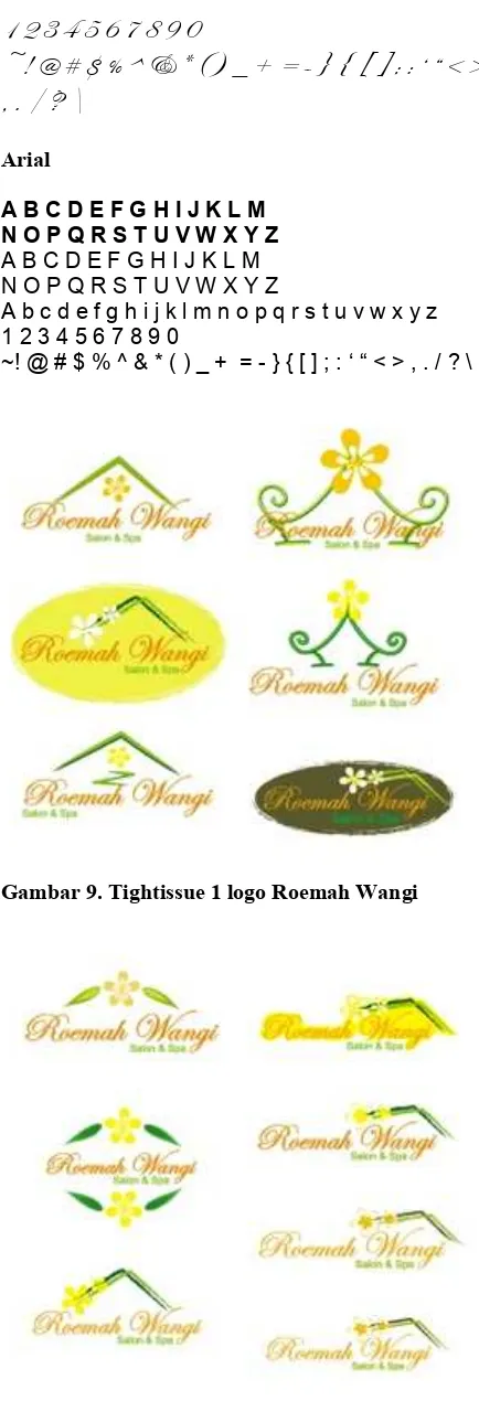 Gambar 9. Tightissue 1 logo Roemah Wangi 