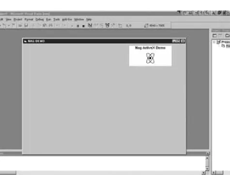Figure 4.2 The user form and control before computations are performed