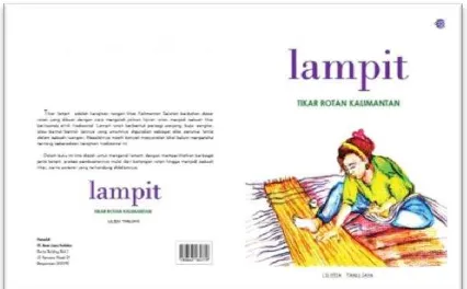 Gambar 1. Cover Buku  Lampit Tikar Rotan 