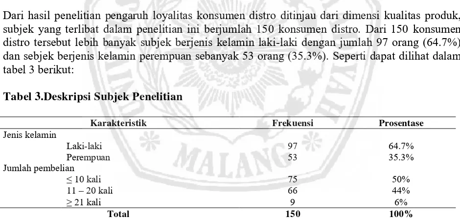 tabel 3 berikut: 