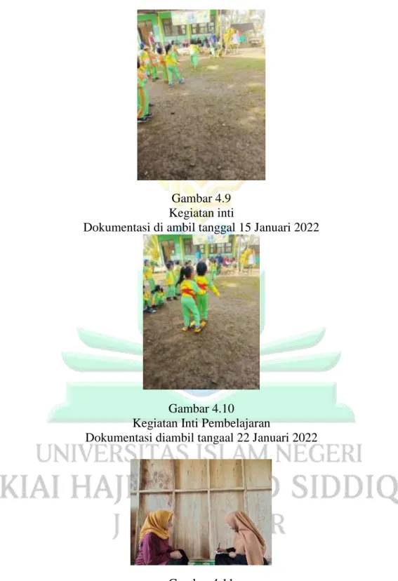 Gambar 4.9  Kegiatan inti 