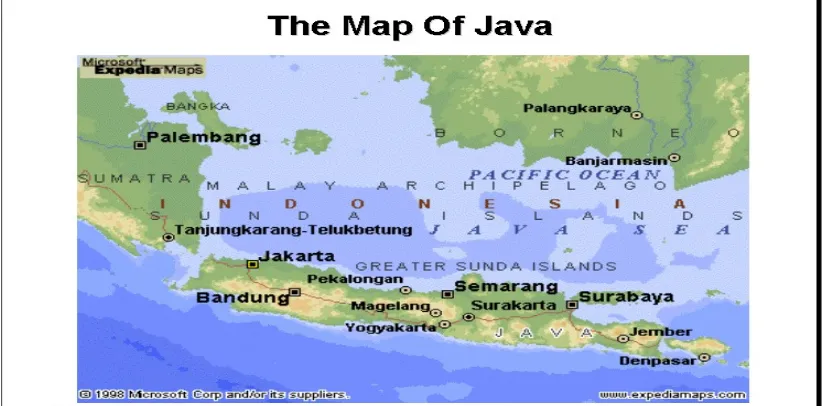Figure 1. The Map of Java 
