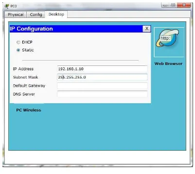 Tabel Routing (pada Router), pemberian label nama dan sebagainya.  