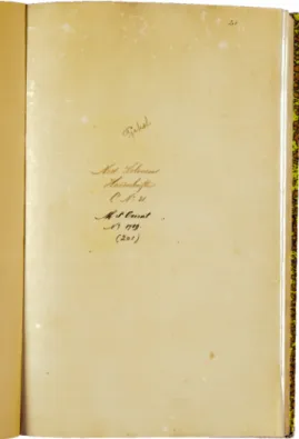 Illustration 6. Former and current shelf marks. (Cod.Or. 1709, p. 197).